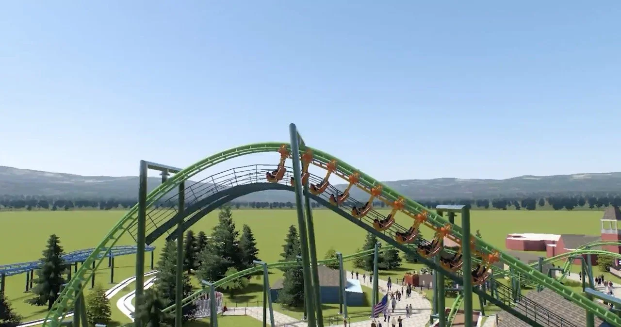 Flying Fox Coaster Announced for Spring 2026 at Kentucky Kingdom